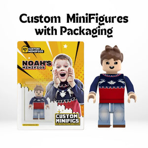 Full Body Custom Minifigure with Unique Packaging - AwwwShop